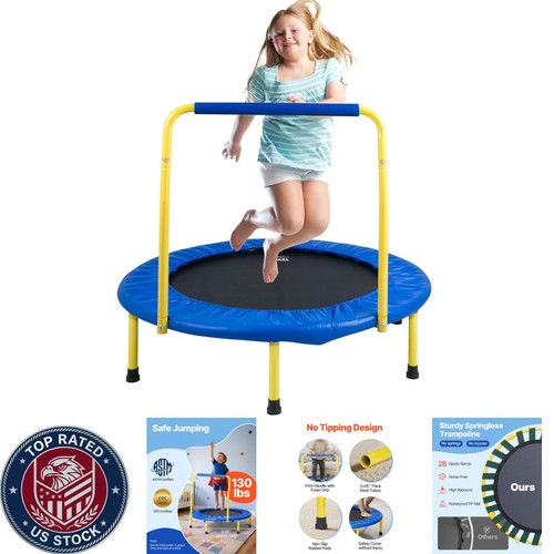 Compact 3ft toddler trampoline - 3ft,