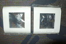 LEGRAND 78802, Plaque de finition Mosaic pour 2 modules blanc