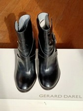 Boots cuir noir Gérard DAREL