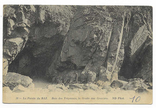 Cpa pointe raz baie - cpa,