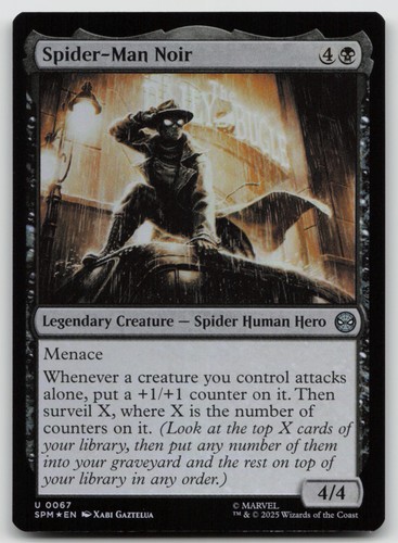 Spider man noir spm - spider-man,