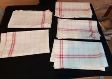 Lot De Cinq Torchons Anciens