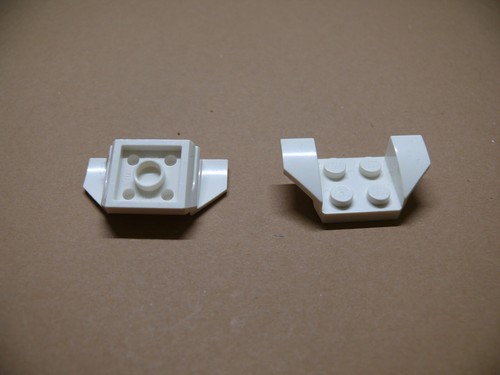 Lego white vehicle - lego,