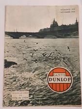 Gazette Dunlop n°195, novembre 1936, Numéro spécial consacré à Lyon, automobile