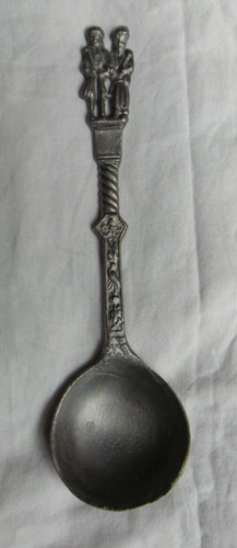 Ancienne cuillere etain - cuillere, en