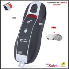 Télécommande coque de clé 3 boutons Porsche Cayenne Panamera Macan 911