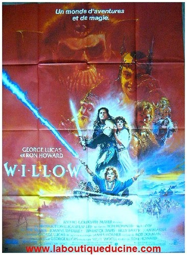 Willow affiche cinéma - willow,