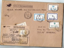 France timbres fictifs sur