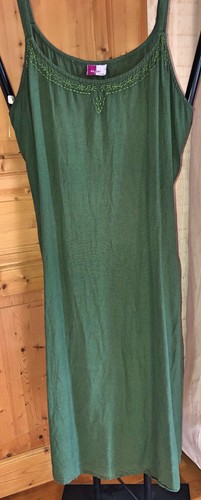 Robe longue viscose lin coton - robe,