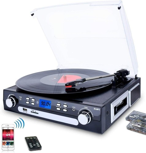 Tourne disque bluetooth - disque,