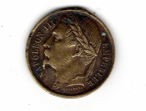 Médaille jeton napoleon iii - mÉdaille,