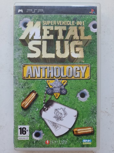 Metal slug anthology - slug, psp