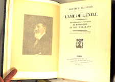 RECAMIER AME EXILE SOUVENIRS