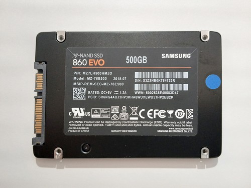 Disque ssd 500 sata 5 - gb, 2.5"