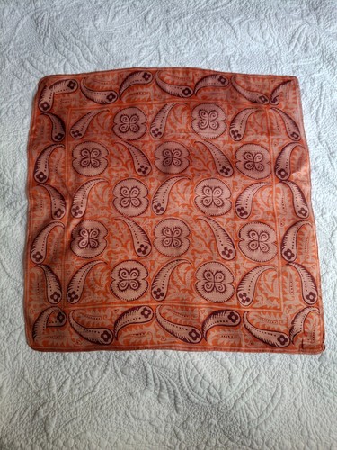 Foulard indien carré soie - indien, en
