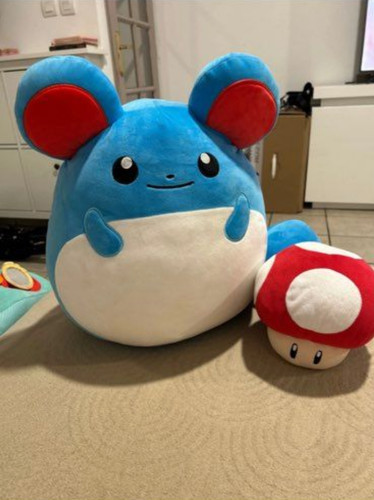 Marill peluche géante - marill,