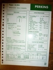 6.354 Fiche Technique Perkins