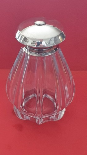 Ancien flacon poudrier - ,