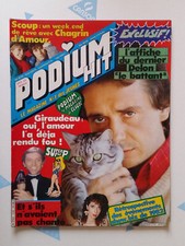 PODIUM N° 132 Claude François Jean Jacques Goldman Kim Wilde Delon Sardou TTBE