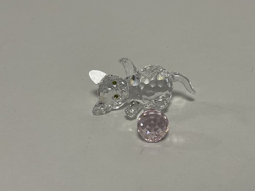 Figurine swarovski 631857 chat - figurine,