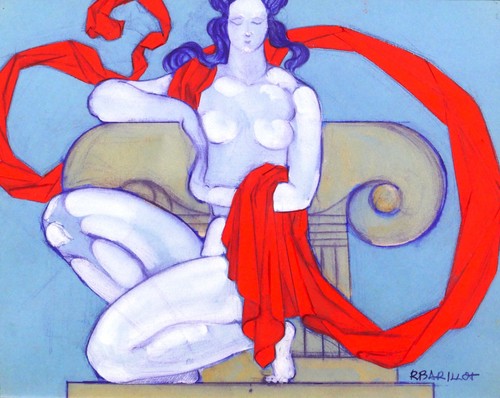 Dessin robert barillot femme - barillot,