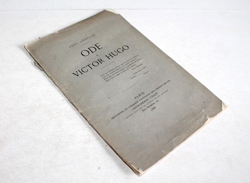 Ode victor hugo par abel - a,