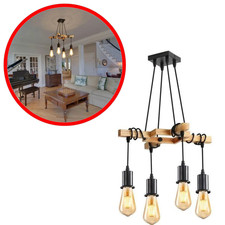 Suspension Bois Industrielle