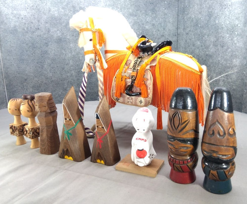 Poupée japonaise kokeshi - japonaise,