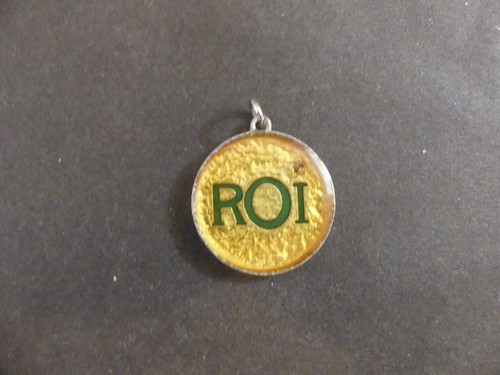 Fève pendentif email metal - fÈve,