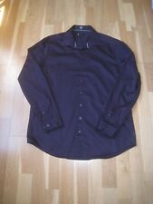 CHEMISE HOMME IZAC SATIN SLIM PRUNE TAILLE 5