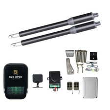 Ouvre-Portail Set pour Aile Double Porte À 4m Et 400 KG Avec Auto Ouvert