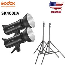 2*Godox SK400II-V 800Ws Bowens
