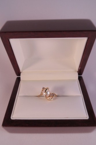 Antique pearl diamond - pearl, &