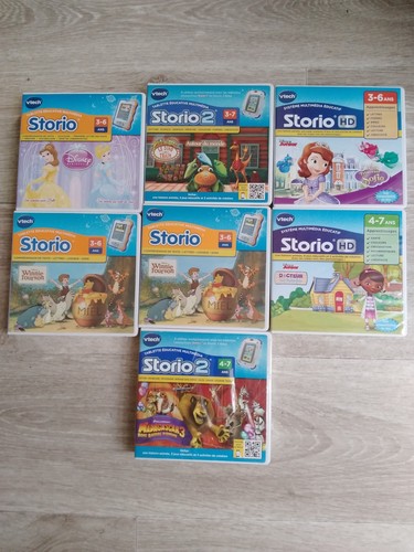 Vtech storio lot 7 jeux - vtech, 2,hd