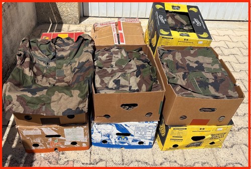Lot 12veste treillis - de,