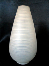 VERRE de LAMPE CONIQUE Lustre Applique Tulipe Opaline striée Albatre style 50'