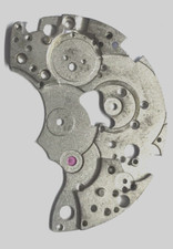 Valjoux 72 R  Part 105  Pont de barillet barrel bridge federhausbrucke