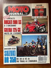 MOTO JOURNAL n°977 du 14/01/1991; Essai Suzuki DR 350/ Ducati 900 SS/ Gilera 125
