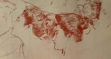 Lithographie façon sanguine