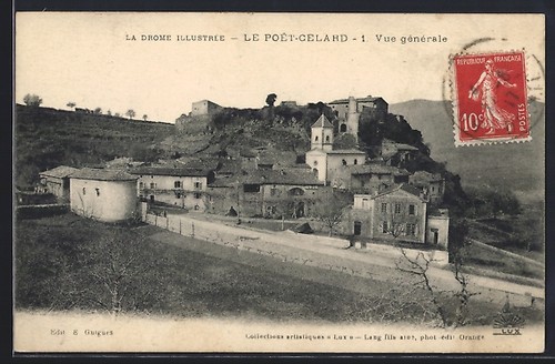 Cpa poët célard vue - le, poët-célard,