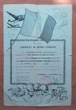 certificat de bonne conduite