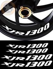 4 X STICKER LISERET JANTE LOGO POUR YAMAHA XJR 1300 MOTO STICKERS