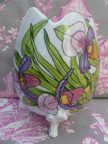 Limoges vase oeuf - limoges,