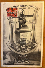 CPA 76 ROUEN CONCOURS INTERNATIONAL DE MUSIQUE