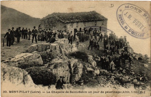Cpa mont pilat la - ak, mont-pilat