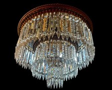 lustre français bronze et