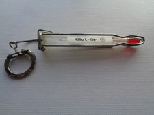 PORTE CLE THERMOMETRE GLUT OR