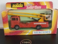 ASPECT NEUF CAMION MERCEDES REPORTAGE TELEVISE AVEC NACELLE SOLIDO Ref 358