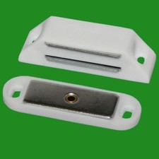 2x Blanc Magnétique