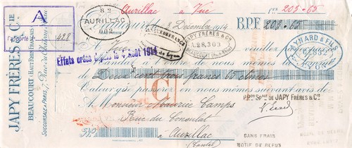 1914 japy freres - japy, beaucourt